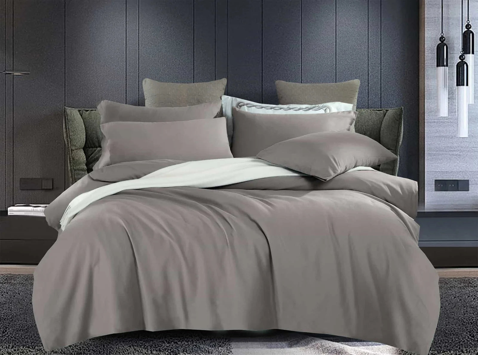 100% COTTON Σεντόνι 4 TMX – Γκρι